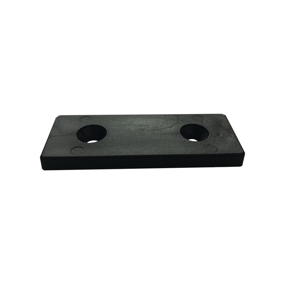 Zwarte kunststof meubelglijders – 8 stuks, 6,5 × 2,5 cm – Furniture Legs Europe