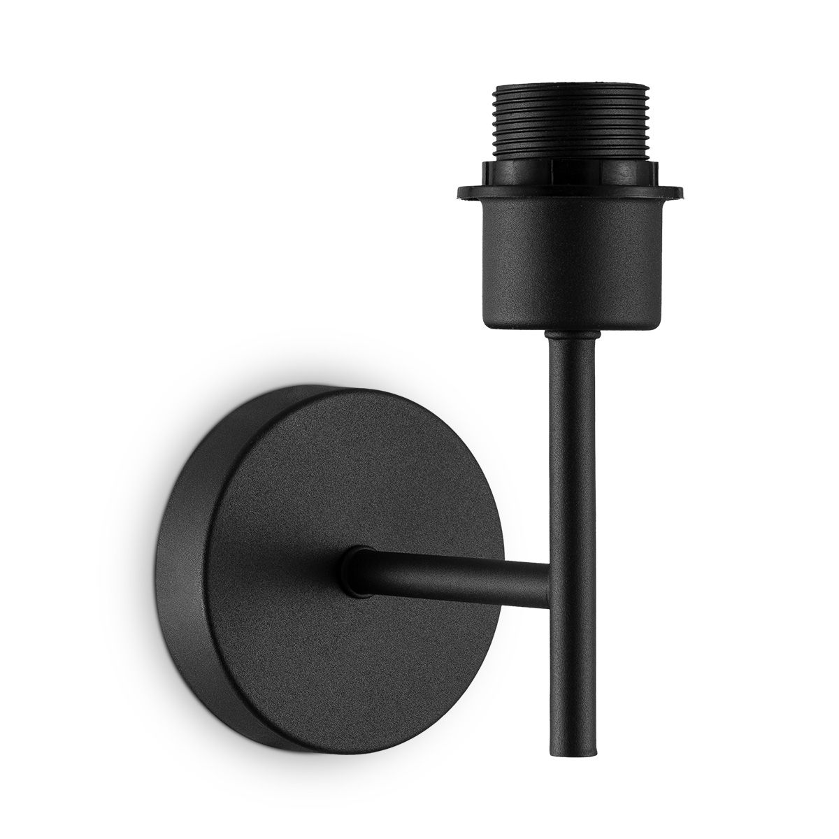 Zwarte Moderne Wandlamp met E27 fitting – Stijlvolle verlichting voor hal en slaapkamer
