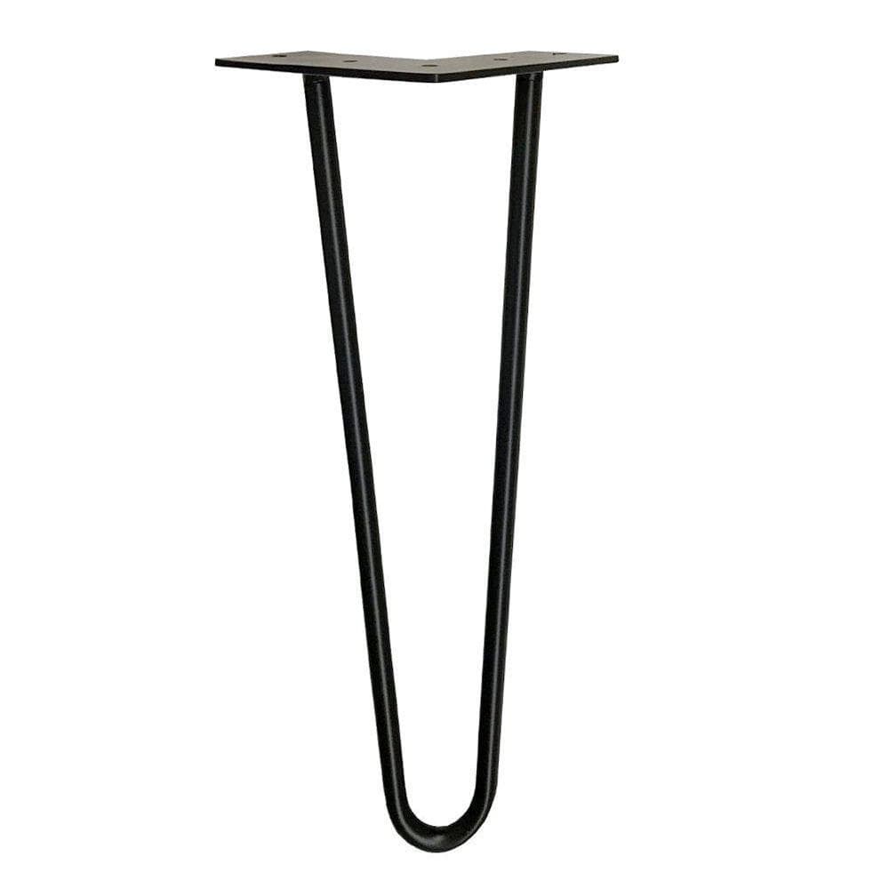 Zwarte Stalen Hairpin Meubelpoten – 50 cm Modern & Minimalistisch