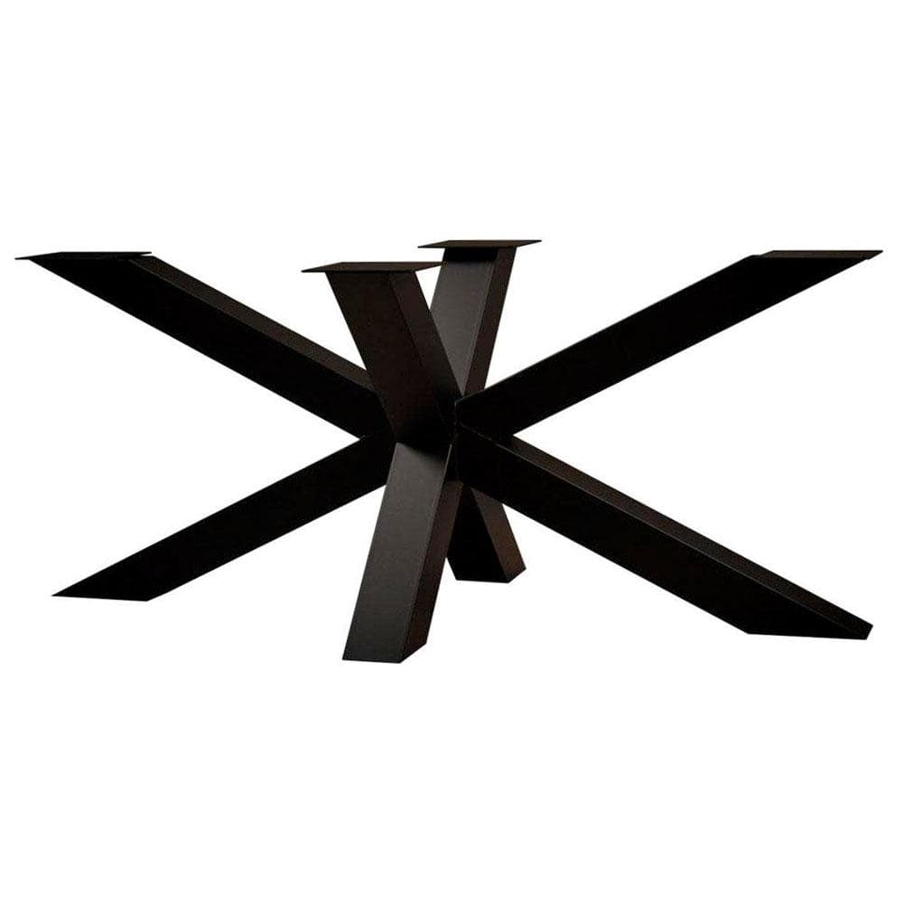 Zwarte Stalen Matrix Spinpoot – 180 × 70 cm, 72 cm Hoog (8 × 8 cm)