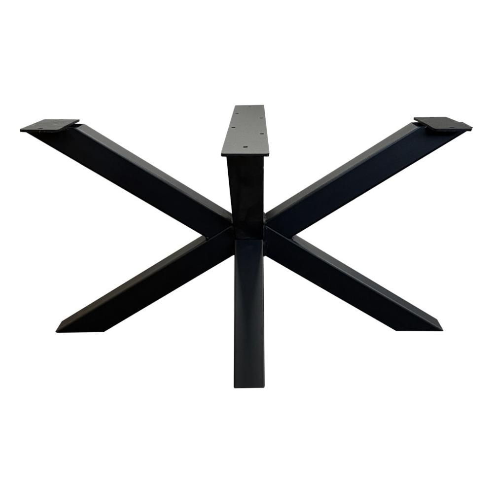 Zwarte Stalen Matrix Spinpoot – 72 × 54 cm, Hoogte 37 cm