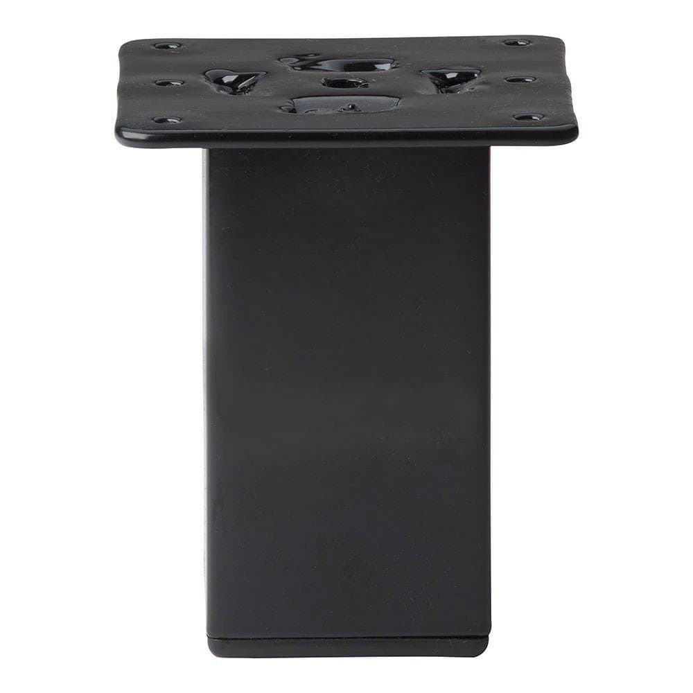 Zwarte Stalen Meubelpot 5×5 cm – Compact & Stevig – Furniture Legs Europe