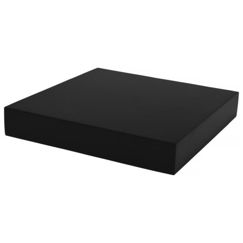 Zwevende Zwarte Wandplank met Onzichtbare Montage – Stijlvol en Functioneel